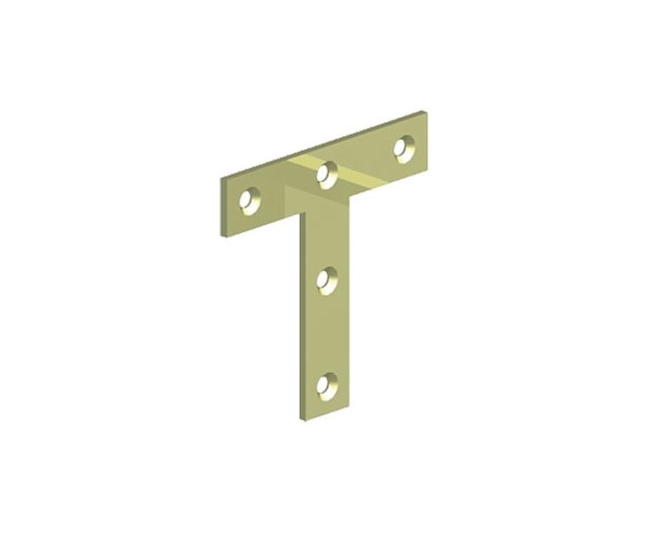 Galvanised Tee Plate (5 Pack) 75mm - 