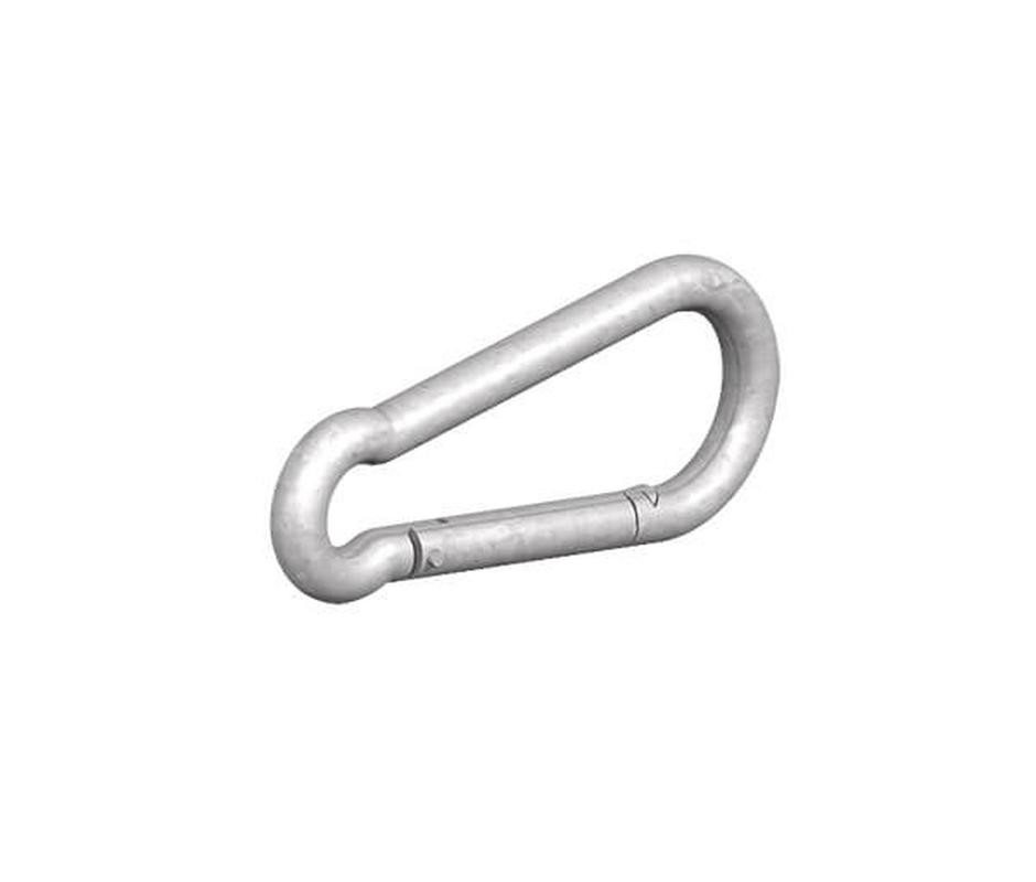 Galvanised Carbine Hook (2 Pack) 6mm x 60mm - 