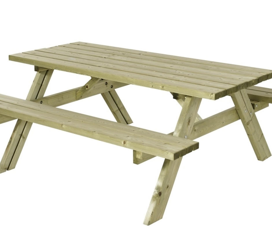 EKJU Classic Picnic Table  - Garden Picnic Tables