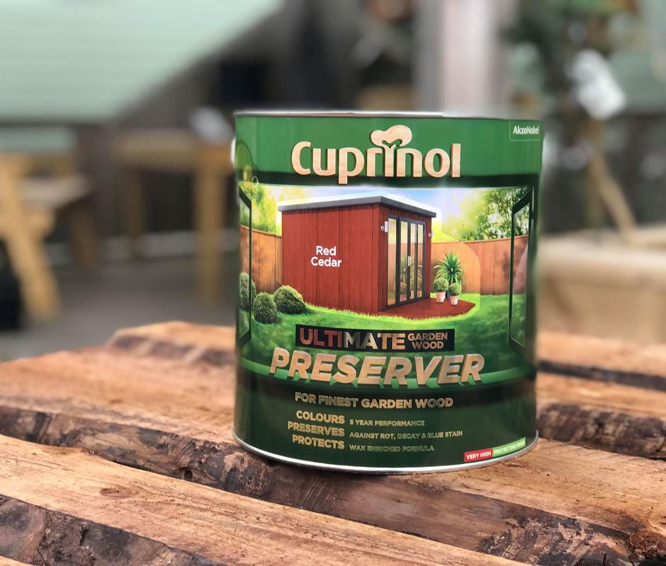 Cuprinol ‘Red Cedar’ Ultimate Garden Wood Preserver 4.0L - 