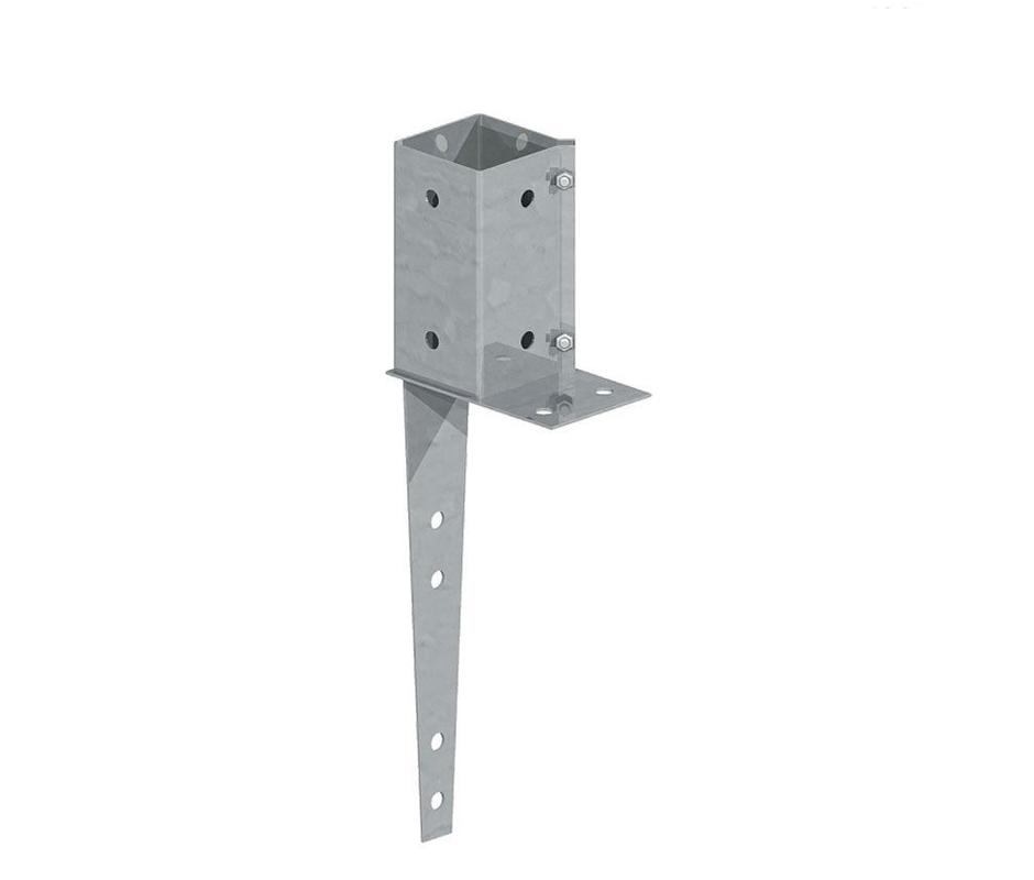 Wall Mounted Post Support 3” x 3” Post - 