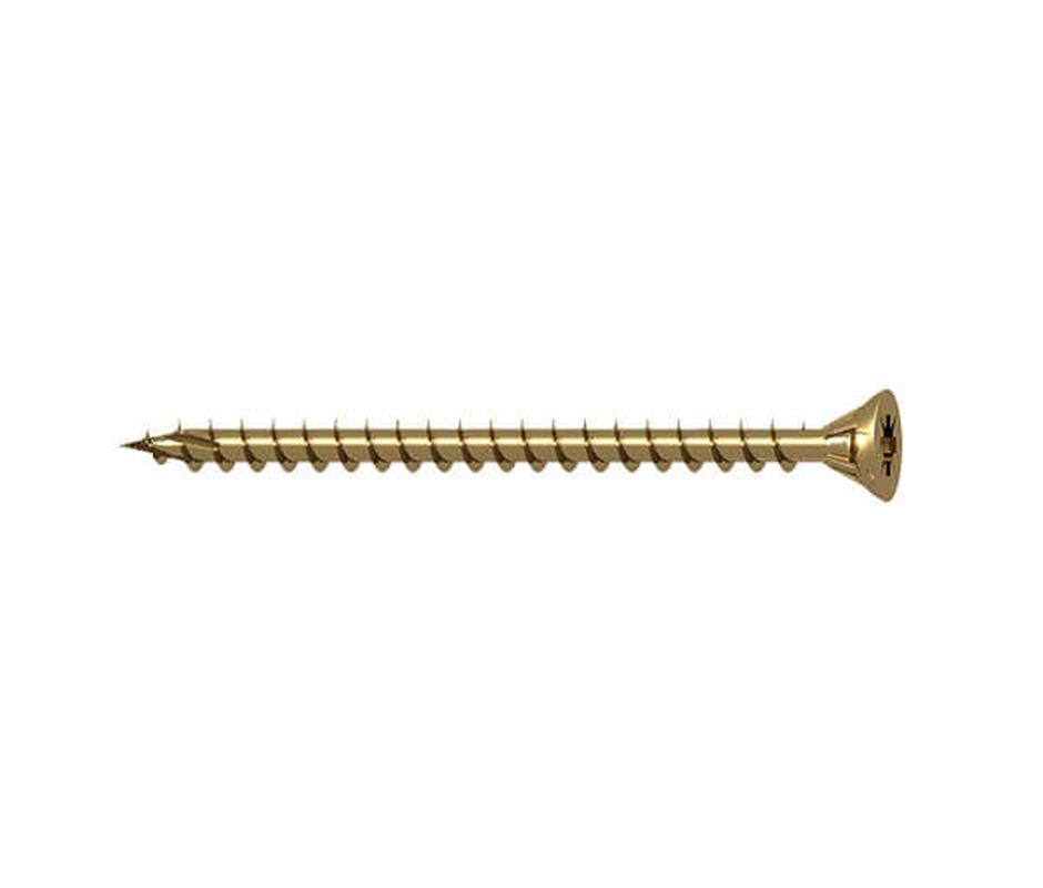 Zinc & Yellow Passivated Screws 3.5mm  - 