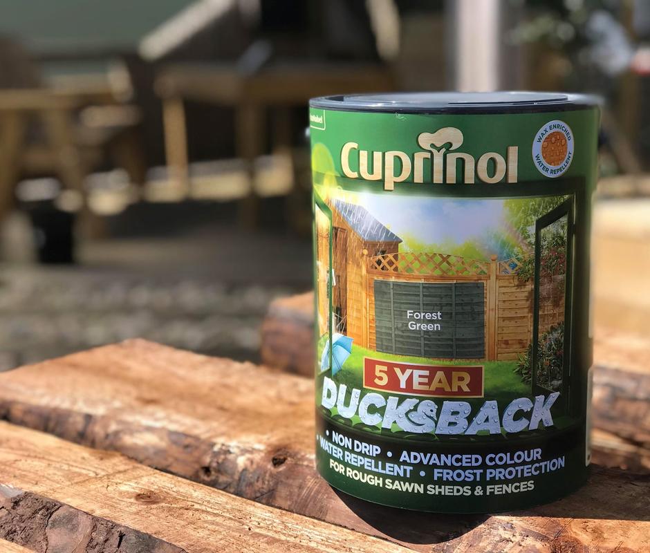 Cuprinol ‘Forest Green’ 5 Year Ducksback 5L - 