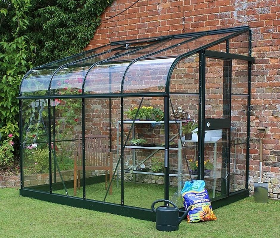 Halls Silverline Lean–to 6ft x 12ft - 