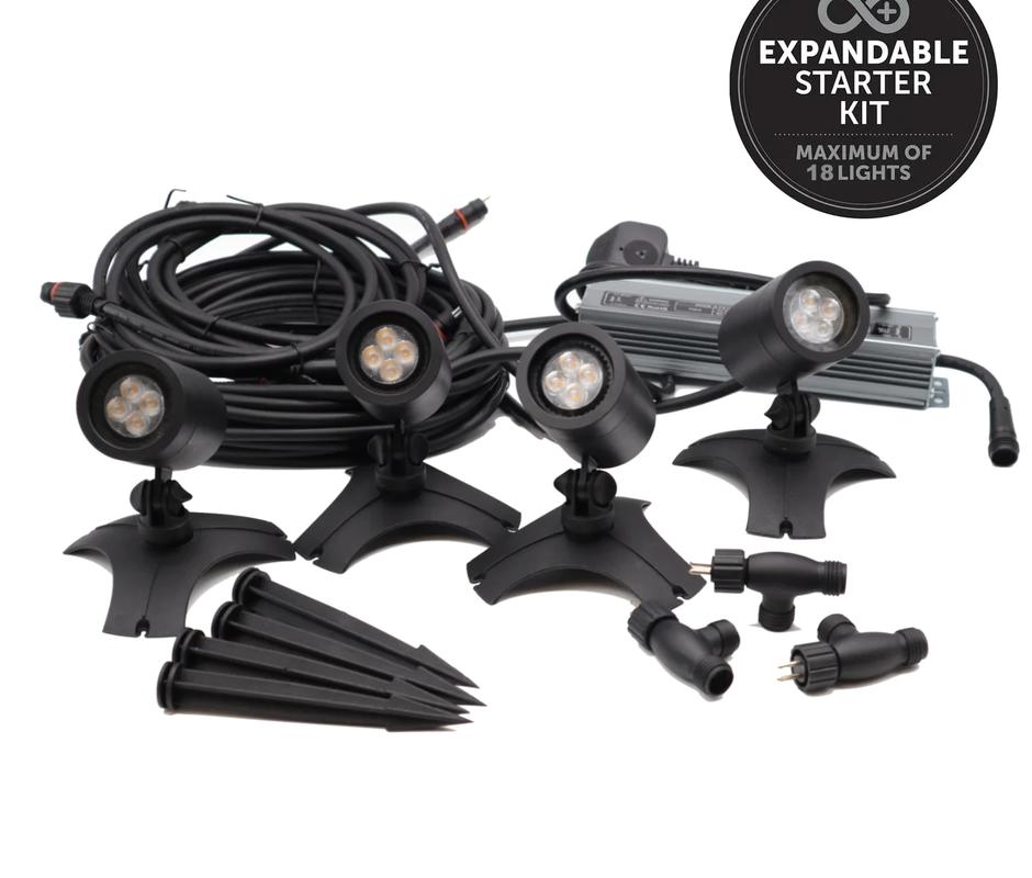 Ellumiere Small Spotlight Kit Black - 