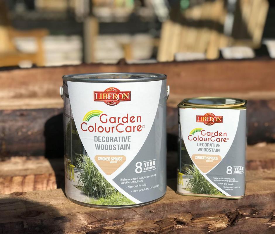 Liberon ‘Smoked Spruce’ Garden ColourCare Decorative Woodstain - 