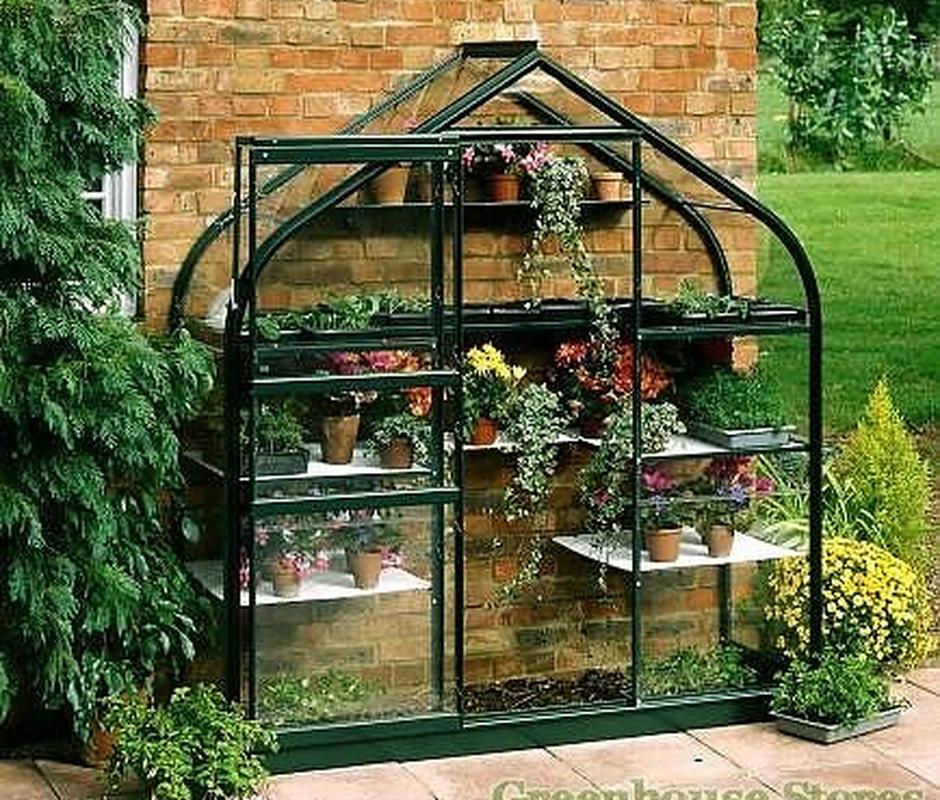 Halls Supreme Wall Garden - Halls Traditional & Qube Greenhouses