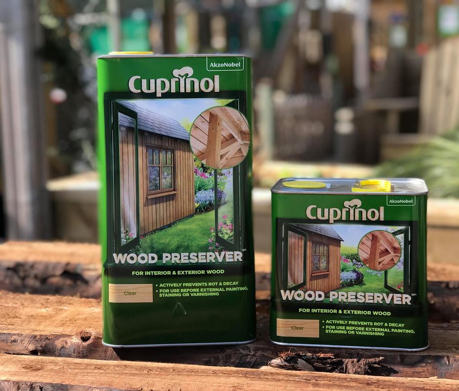 Cuprinol ‘Clear’ Wood Preserver - Paints & Oils