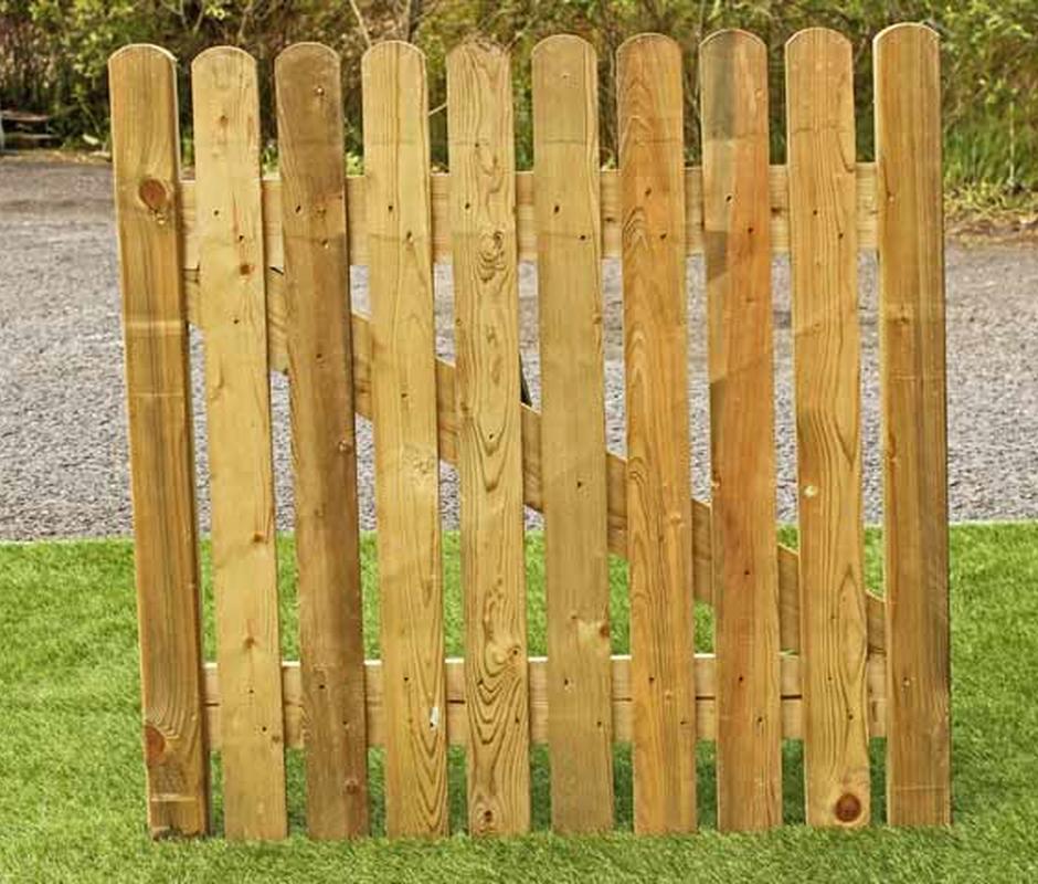 Round Top Board (6ft x 3ft) - Garden Gates 