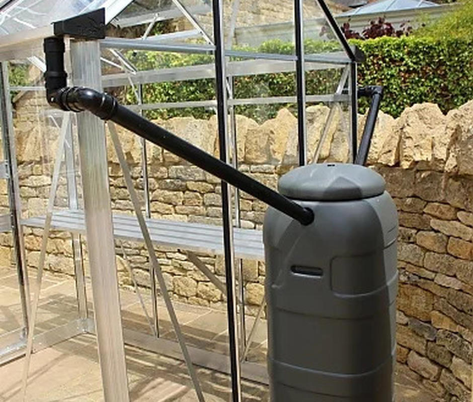 Halls Cotswold 100 Litre Water Butt and Stand  - 