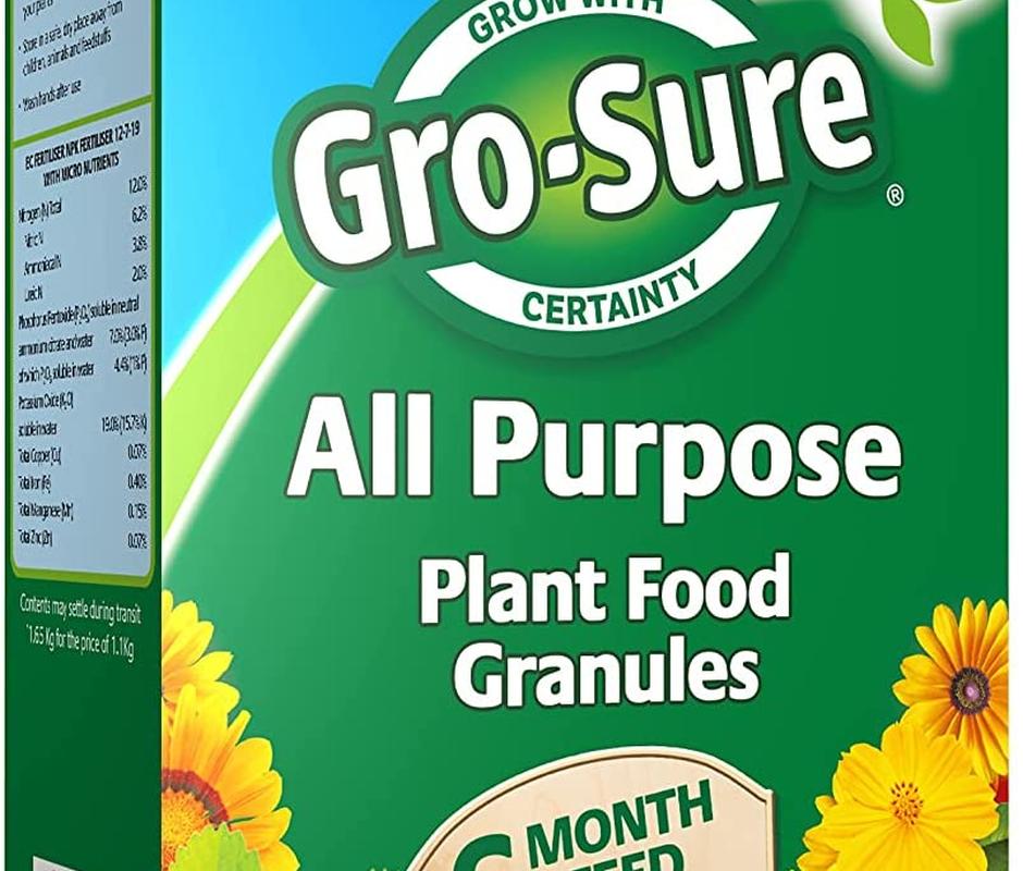 Review Grosure All Purpose Plant Food Granules Woodstoc Outside