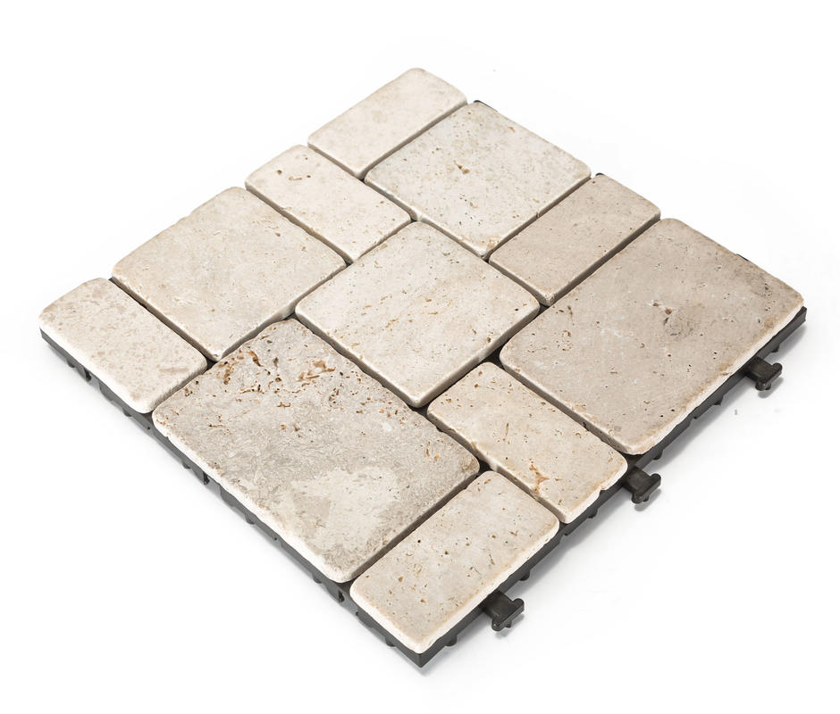 Natural Travertine Decking Tile - 