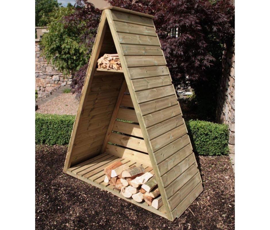 Triangular Log Store - 