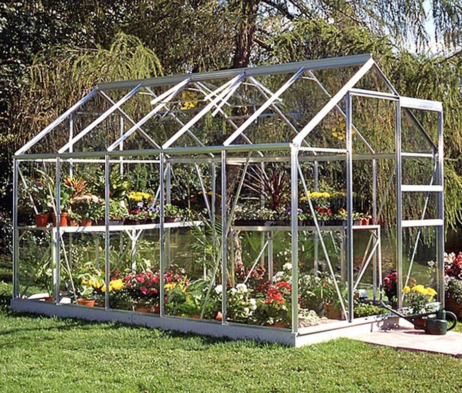 Halls Popular 10ft x 6ft Greenhouse - 