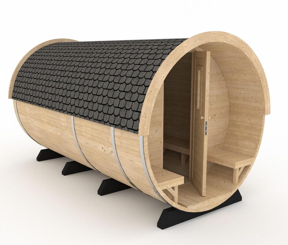 Woodstoc Barrel Sauna - 