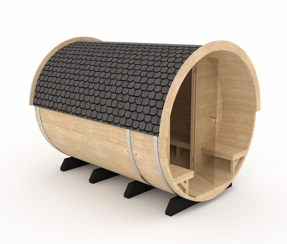 Woodstoc Barrel Sauna - 