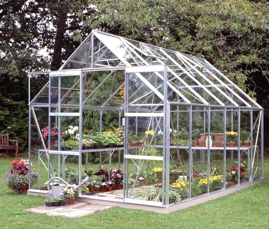 Halls Magnum 12ft x 8ft Greenhouse - 