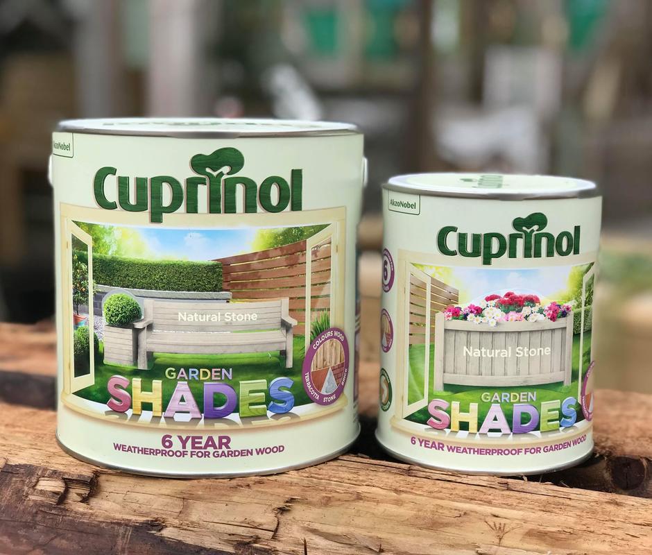 Cuprinol ‘Natural Stone’ Garden Shades - Paints & Oils