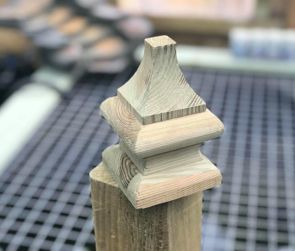 Diamond Finial 100mm - 